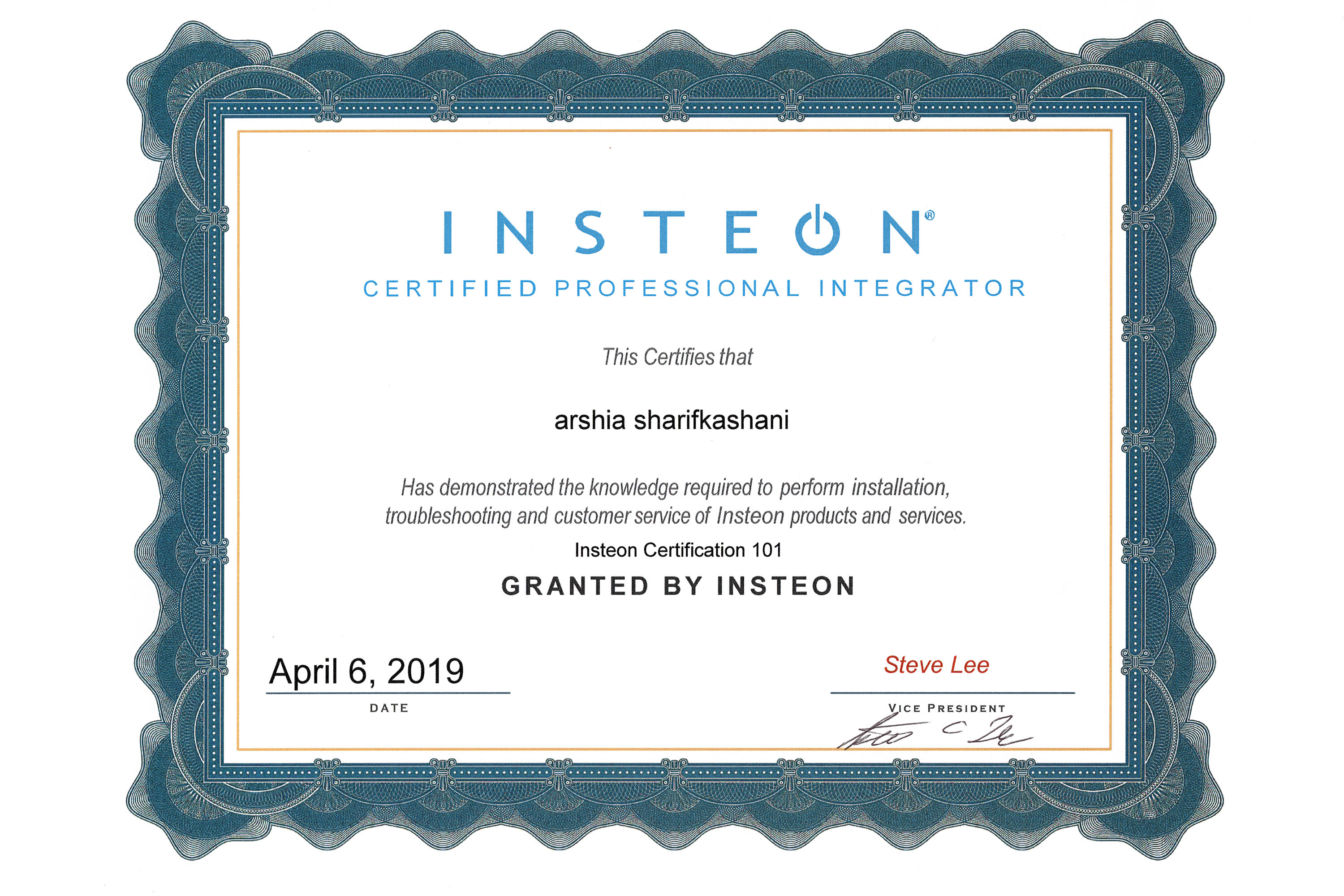 certified professional integrator